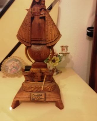 orologio d arredamento Madonna fatta a  mano 