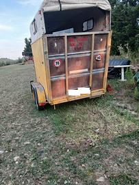 Trailer per cavalli 2 posti