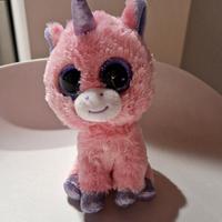 peluche unicorno rosa Ty 