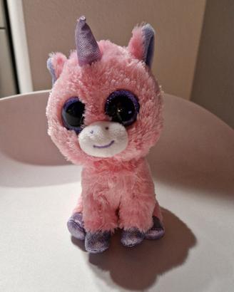 peluche unicorno rosa Ty