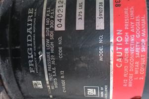 Compressore aria condizionata auto d'epoca