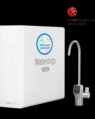 Sistema di osmosi inversa Waterdrop serie X,X8