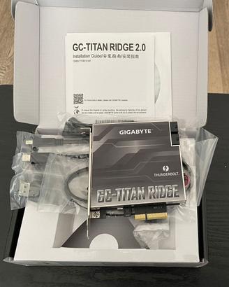 Gigabyte Titan Ridge Scheda Thunderbolt 3 MacPro