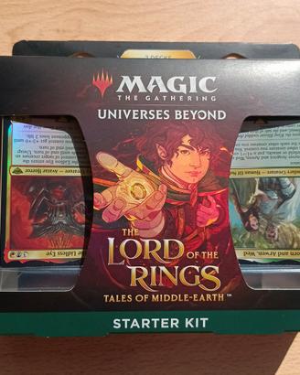 Magic Lord of the Rings Starter Kit MISPRINT 2Deck