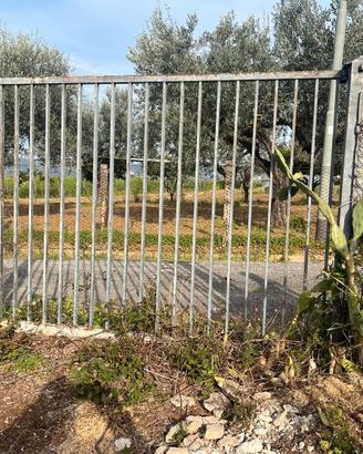 cancello scorrevole in ferro
