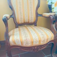 sedia poltrona Luigi XVI
