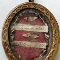 RELIQUIA RELIGIOSA 1834 SIGILLO CON CERALACCA