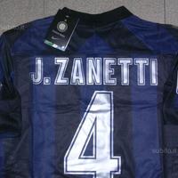 ZANETTI INTER t-shirt maglietta ULTIMA PARTITA