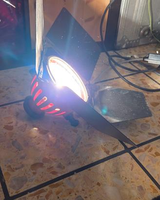 Faro alogeno Cosmolight 800W + 3 lampadine nuove