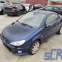 PEUGEOT 206 CC 2D 1.6 HDI 110 109CV -Ricambi