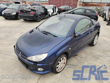 PEUGEOT 206 CC 2D 1.6 HDI 110 109CV -Ricambi