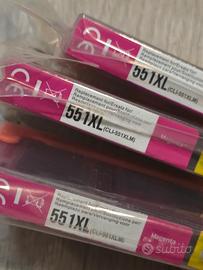 3 Carrucce Epson 551XL Magenta 