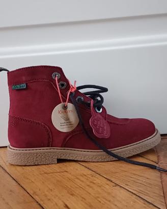 Scarpe Kickers rosse taglia 37