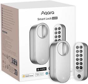 Aqara U200 Serratura Smart Fingerprint Argento