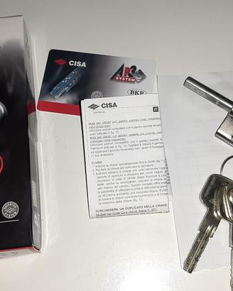 Serratura cilindro europeo cisa ap3s