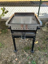 Barbecue a gas senza fumo