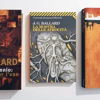 3 libri, anche separatamente, di  J.G. Ballard
