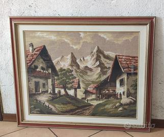Quadro - Borgo di montagna