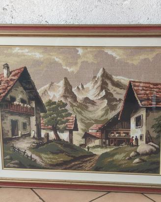 Quadro - Borgo di montagna