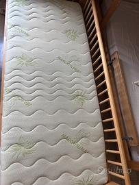 Letto bambino 160x70 ikea con materasso aloe