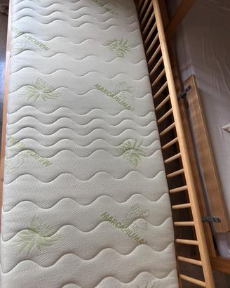 Letto bambino 160x70 ikea con materasso aloe