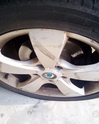 Cerchi in lega Skoda Octavia R17