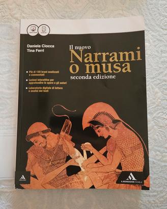 Libro di testo NUOVO Narrami o musa