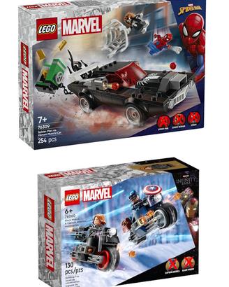 LEGO Marvel 76309 Spider-Man Venom 76260 Black Wid
