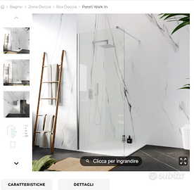 Box doccia Walk-in