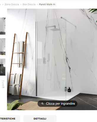 Box doccia Walk-in