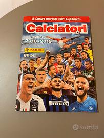 Album figurine calciatori Panini 2018-19incompleto