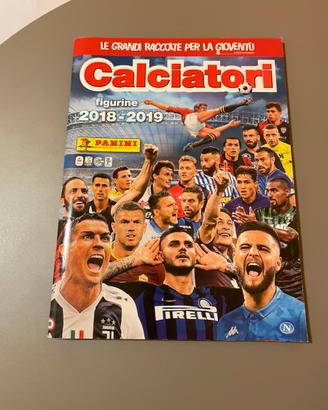 Album figurine calciatori Panini 2018-19incompleto