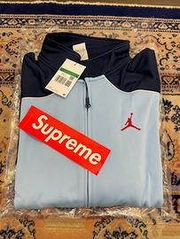 Jordan x Supreme Jacket Light Blu XL