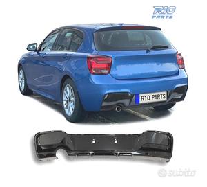 DIFFUSORE BMW F20 F21 11-15 LOOK M PERFORMANCE NER