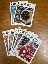 Riviste orologi  anni  1990.