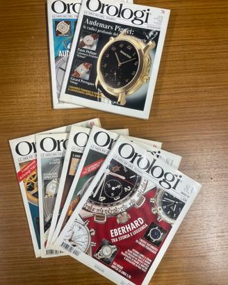 Riviste orologi  anni  1990.