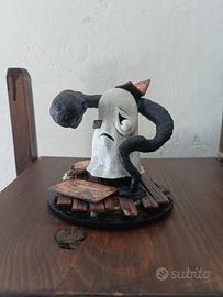 Statuetta fantasmino + tavola ouija (fatta a mano)