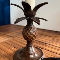 Lampada d’epoca in bronzo