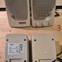 Casse per PC vintage (n.3coppie)