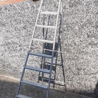 scala in acciaio per fai da te 8 gradini 