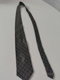 Cravatta Uomo Sergio Carignani Italy Vintage Seta