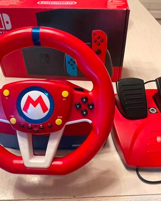 Nintendo switch con accessori vari