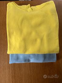 Pack 2 felpe cotone con cappuccio