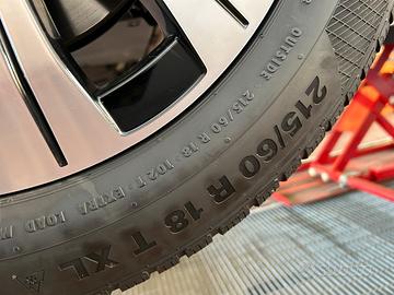 GOMME TERMICHE CON CERCHI ORIGINALI  MERCEDES