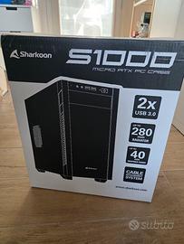 case sharkoon s1000 pc nuovo