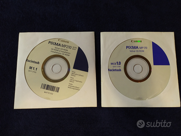 Cd di installazione Canon Pixma MP210 e MP170