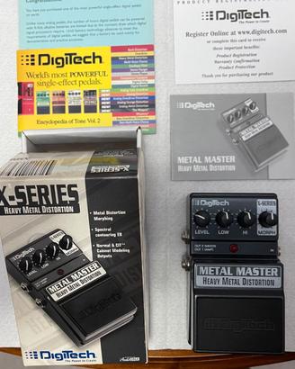 DigiTech X-Series Metal Master