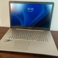 PC Portatile Asus i7 16GB SSD GTX950  Win 11 17"