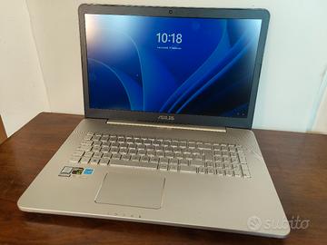 PC Portatile Asus i7 16GB SSD GTX950  Win 11 17"