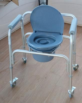 Sedia wc per disabili/anziani